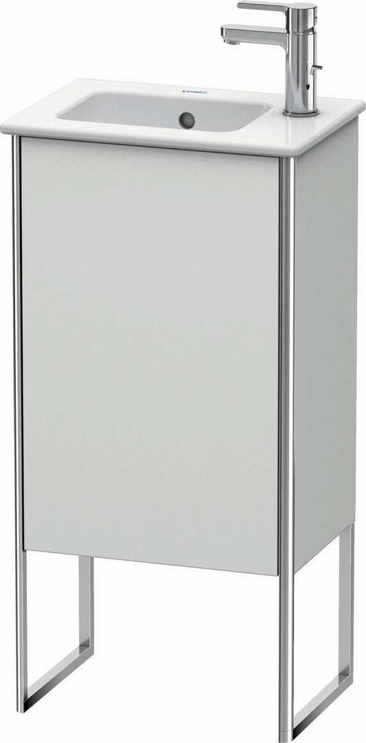 Duravit XSquare 16" White Satin Matt One Door Floorstanding Vanity Unit (XS4440L3636)