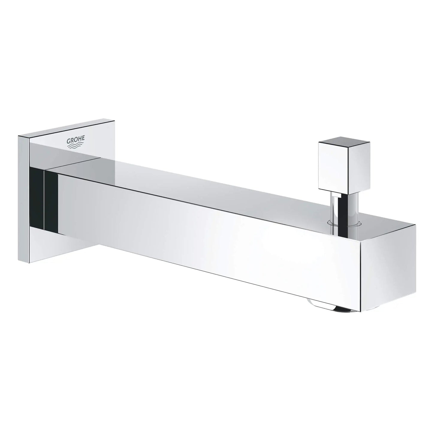 Grohe Eurocube Metal Construction StarLight Chrome Diverter Tub Spout