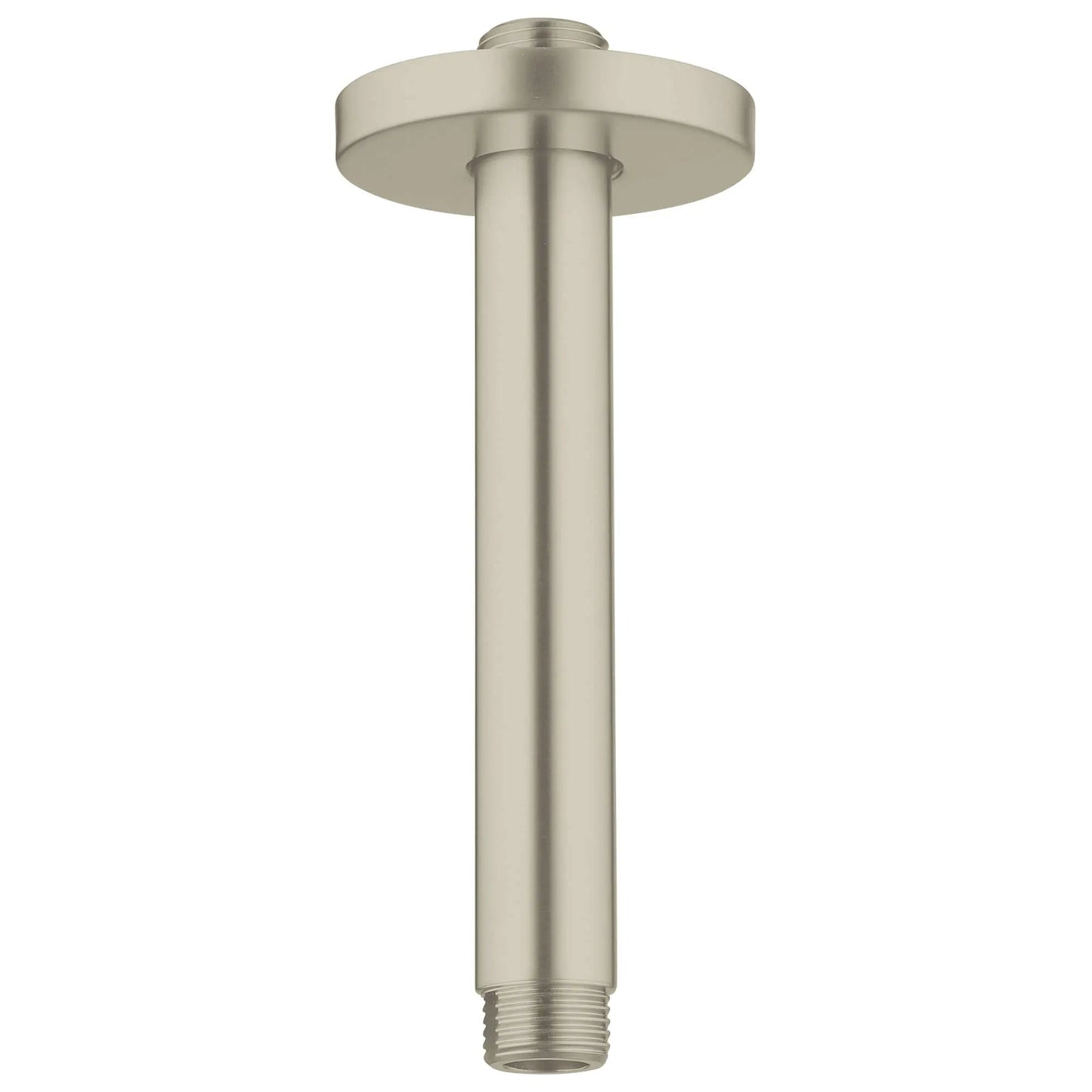 Grohe Rainshower™ 6" Round Metal Brushed Nickel Infinity Ceiling Shower Arm
