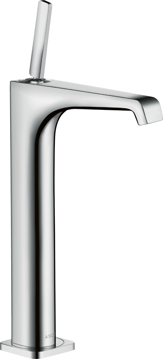 Axor Citterio E 1.2 GPM Single Hole 250 Chrome Faucet Withou Pop-Up Drain