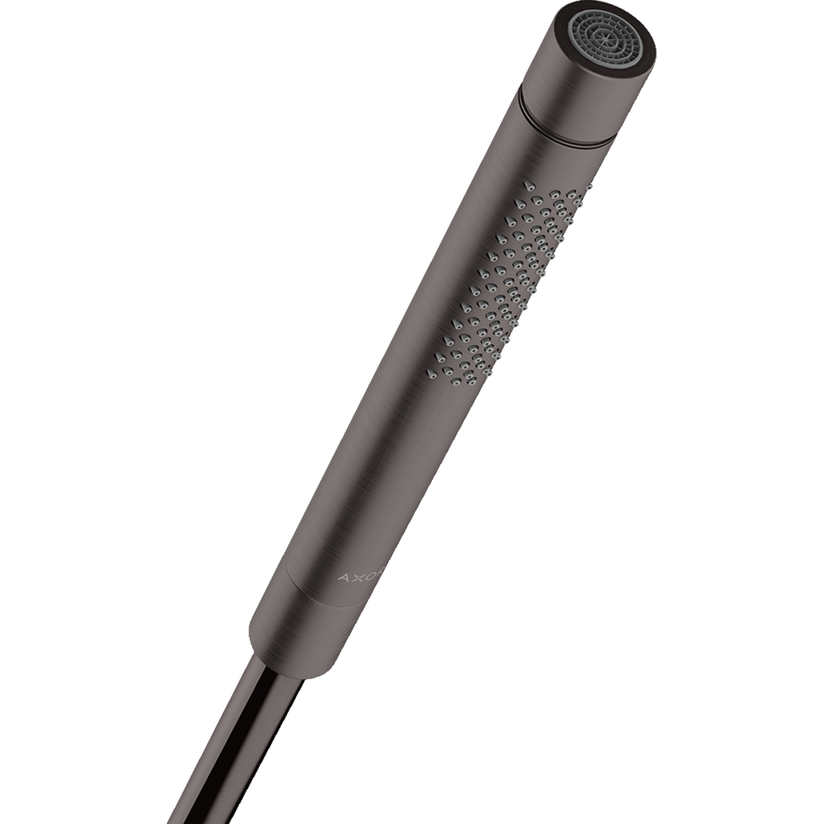 Axor Starck 1.5 GPM 2-Jet Brushed Black Chrome Baton Handshower