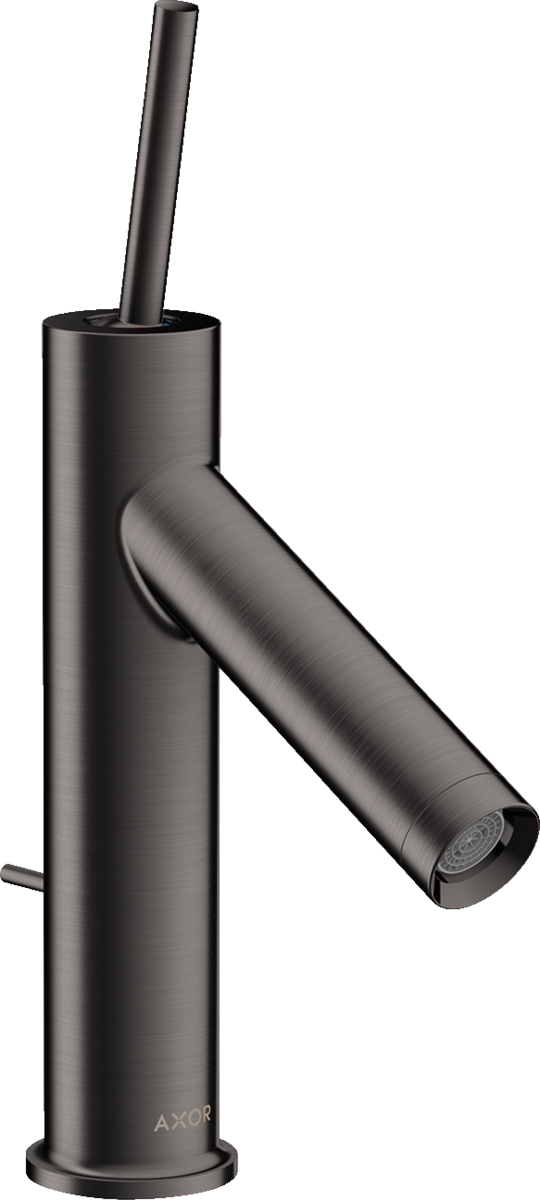 Axor Starck 1.2 GPM Lever Handle Single Hole Brushed Black Chrome 90 Faucet
