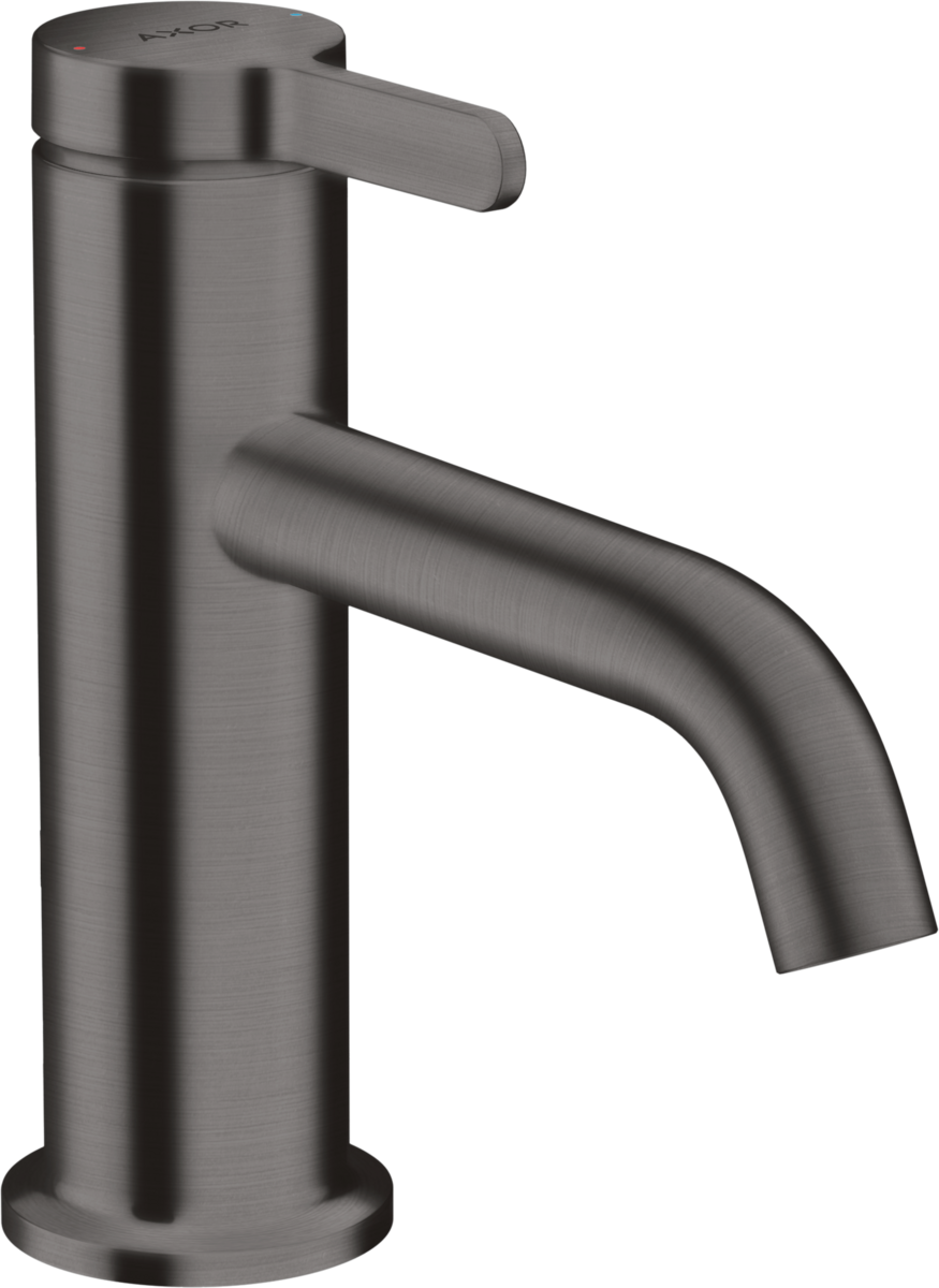 Axor One 1.2 GPM Single Hole Lever Handle Brushed Black Chrome Faucet