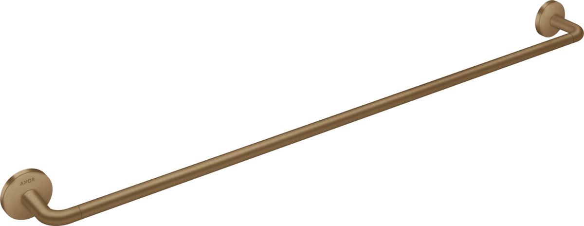 Axor Universal Circular 30" Brushed Bronze Towel Bar
