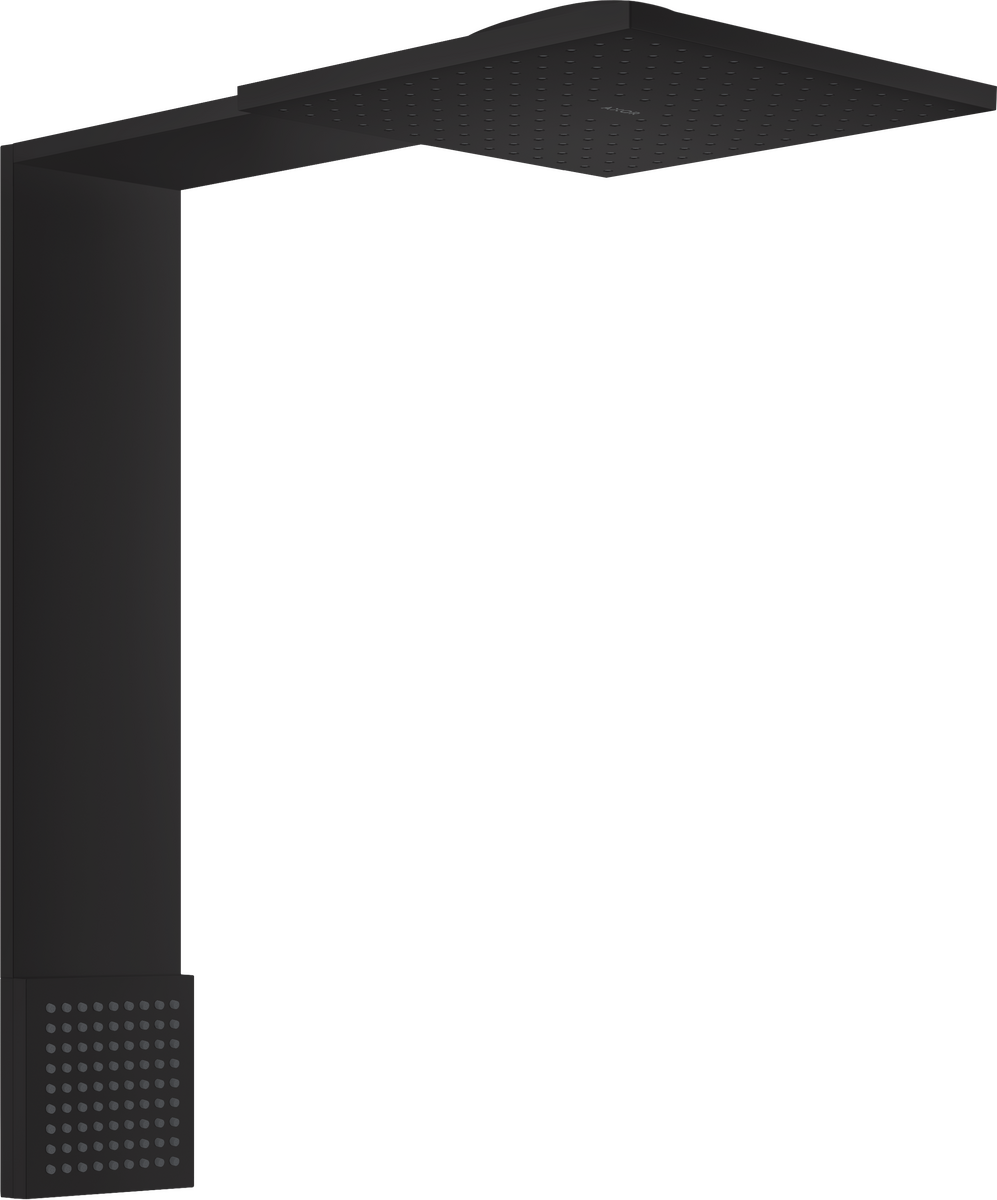 Axor ShowerComposition 2.5 GPM 2-Jet Overhead Shower 1-Jet Shoulder Shower Matte Black Shower Module