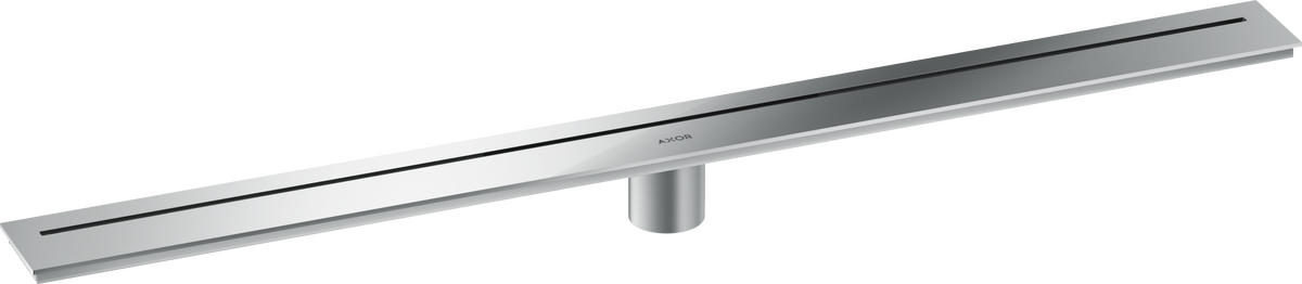 Axor 36" Stainless Steel Floor Installation Chrome Drain