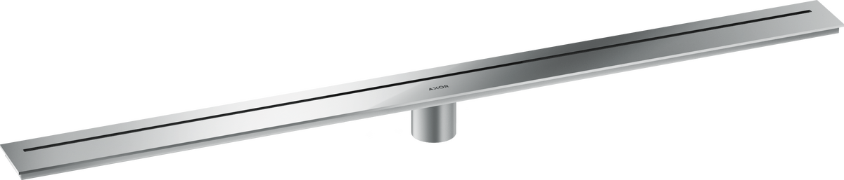 Axor 39" Stainless Steel Floor Installation Chrome Drain