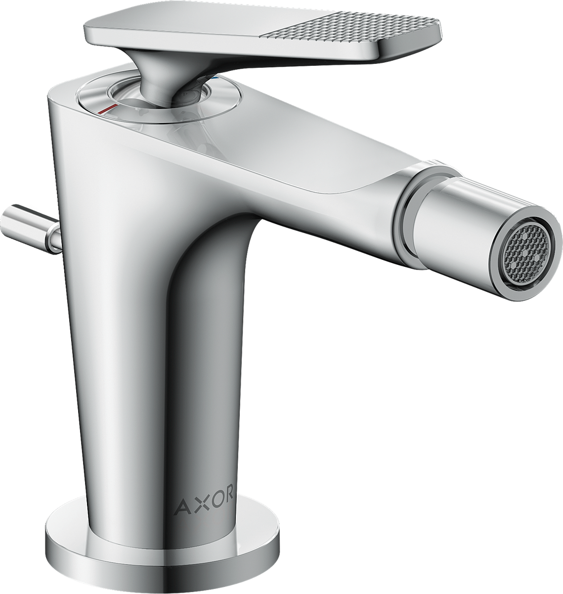 Axor Citterio C 1.5 GPM Single Handle Cubic Cut Chrome Bidet Faucet