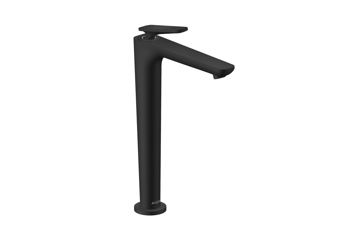 Axor Citterio C 1.2 GPM Single Hole 250 CoolStart Lever Handle Matte Black Faucet