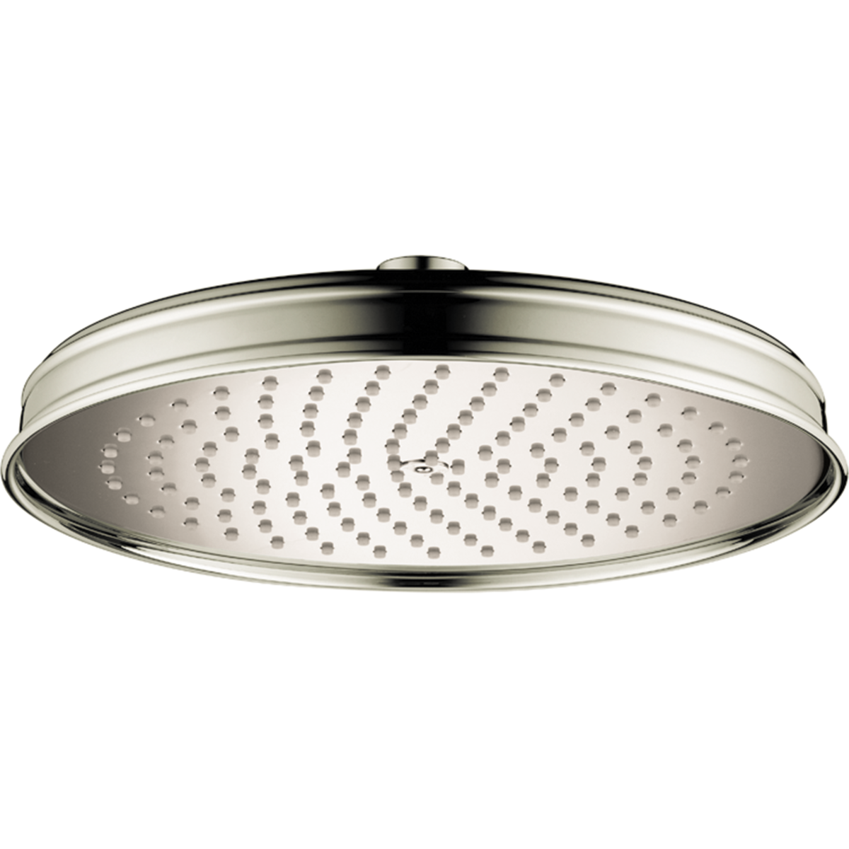 Axor Montreux 7” 2.5 GPM 180 1-Jet Polished Nickel Showerhead