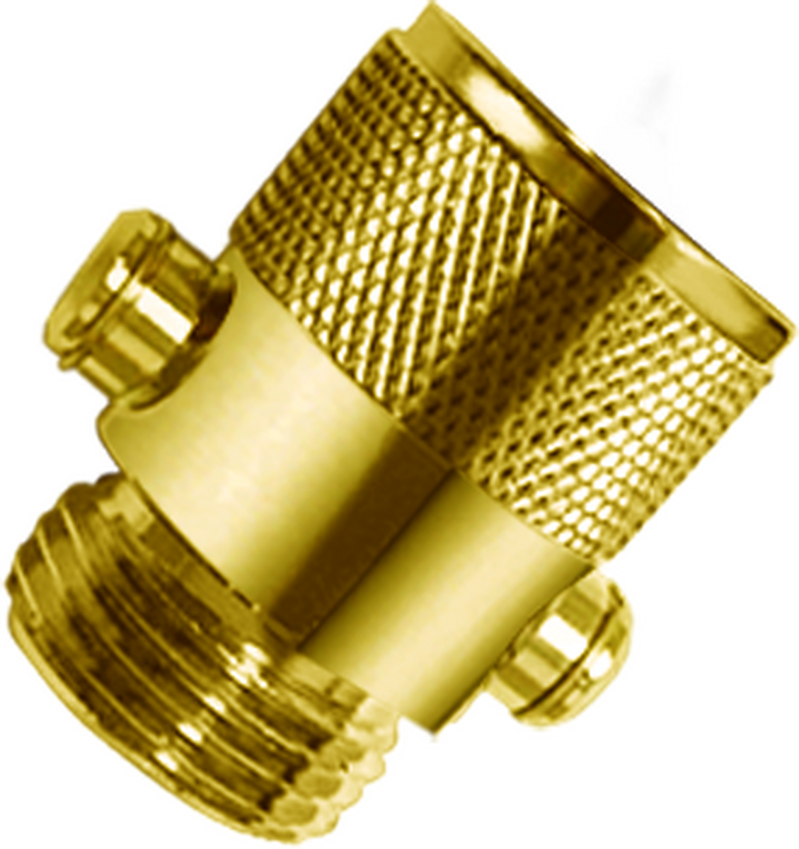 Axor Polished Gold Optic ADA Trickle Adaptor for US Handshower