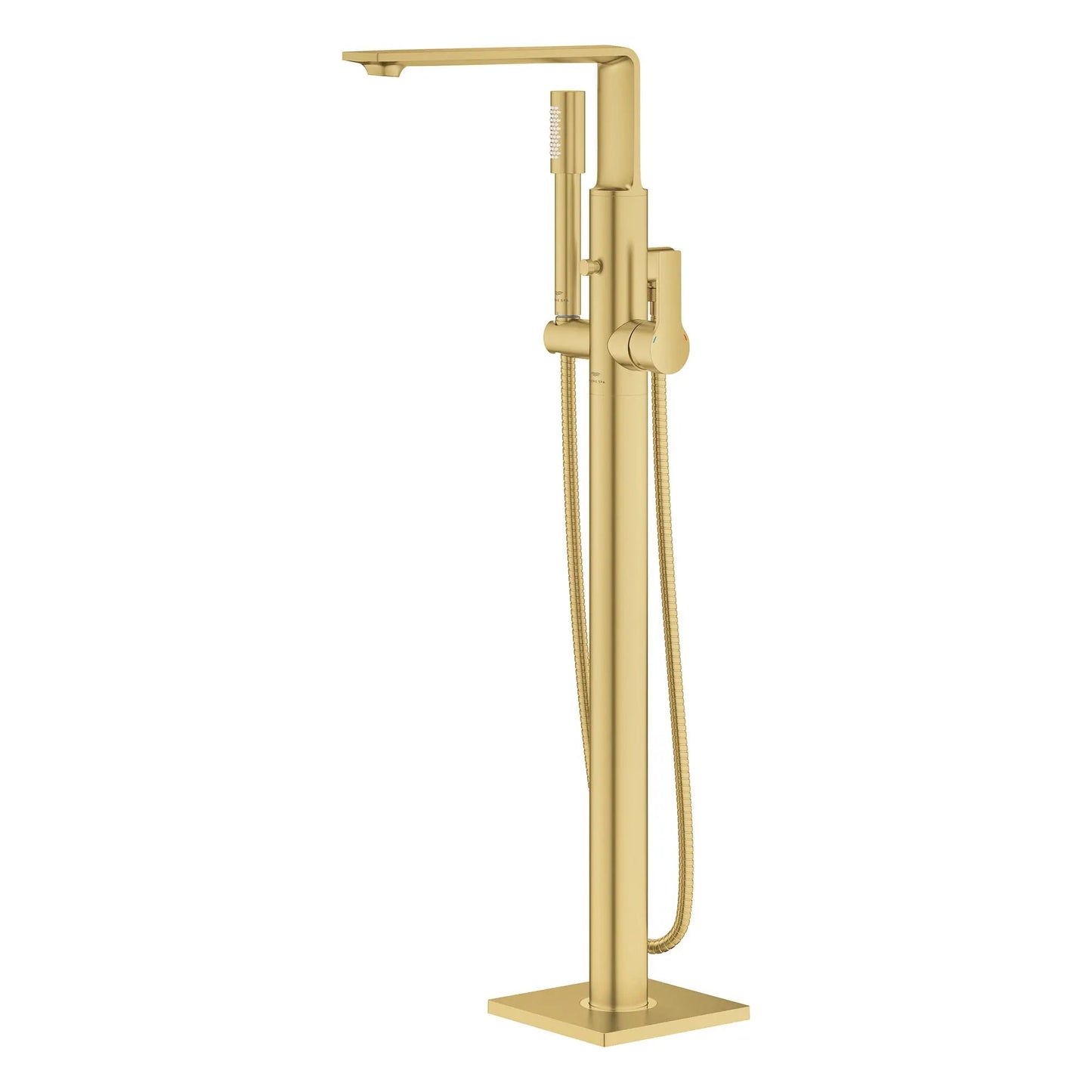 Grohe Allure 1.75 GPM Single-Handle Freestanding Brushed Cool Sunrise Tub Faucet With Hand Shower