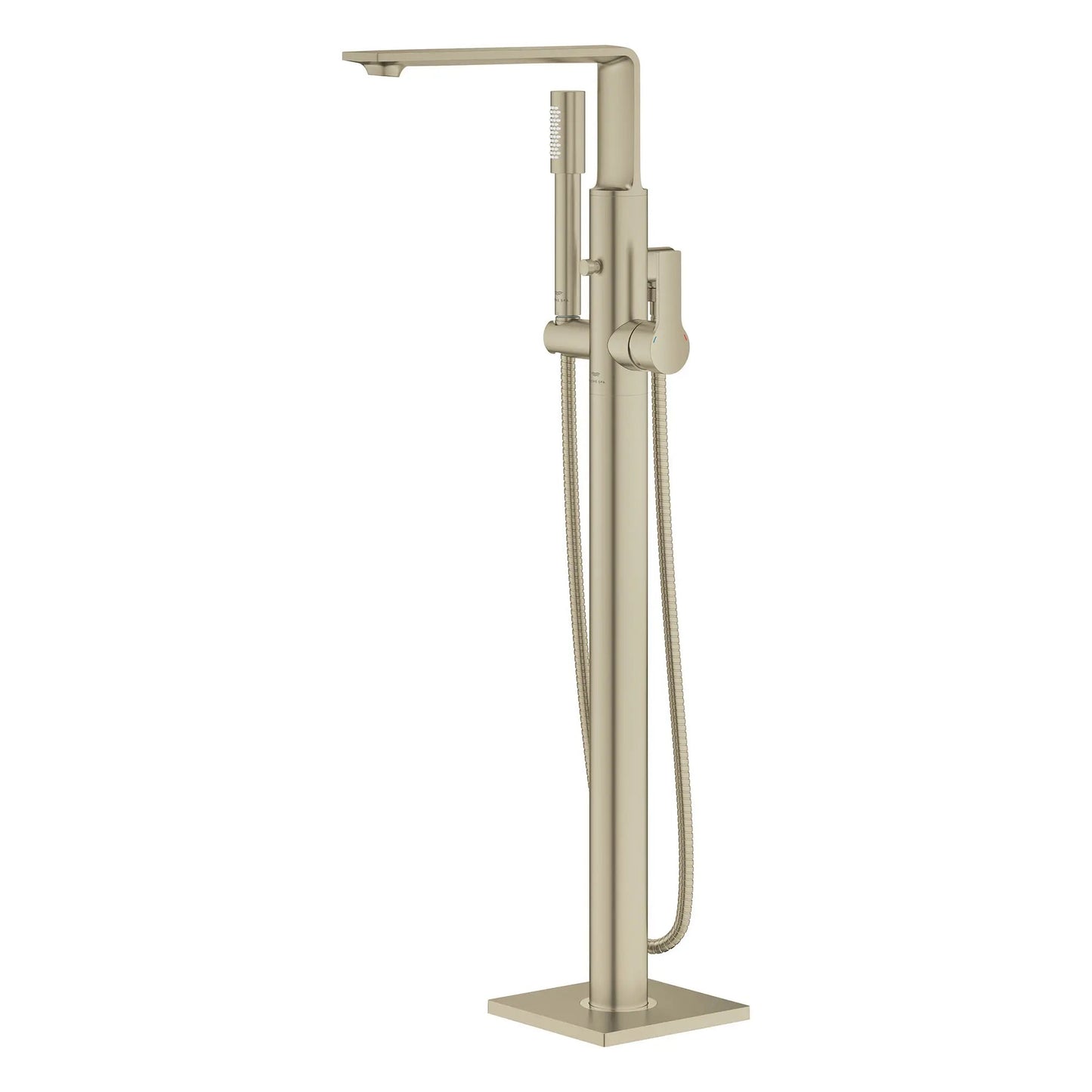 Grohe Allure 1.75 GPM Single-Handle Freestanding Brushed Nickel Infinity Tub Faucet With Hand Shower