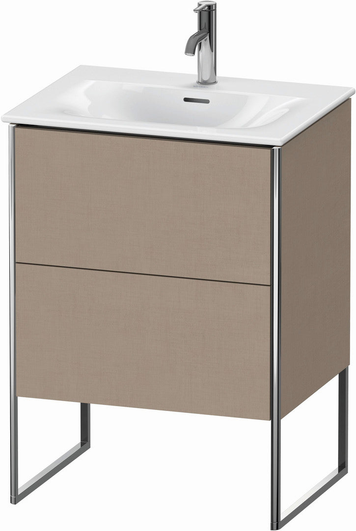 Duravit XSquare 24" Linen Two Drawer Floorstanding Vanity Unit (XS452207575)