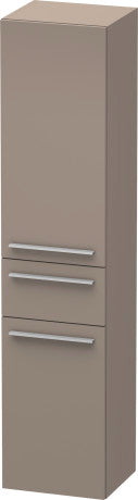 Duravit X-Large 69" x 14" x 16" Basalt Finish Tall Cabinet (XL1131L4343)