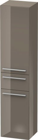 Duravit X-Large 69" x 16" x 14" Flannel Gray Finish Tall Cabinet (XL1131R8989)