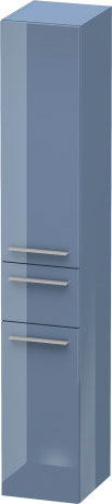 Duravit X-Large 69" x 14" x 12" Stone Blue Finish Tall Cabinet (XL1128R4747)