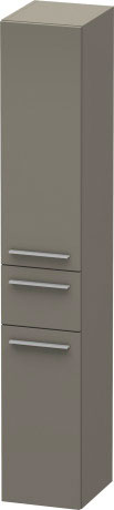Duravit X-Large 69" x 14" x 12" Flannel Gray Finish Tall Cabinet (XL1128R9090)