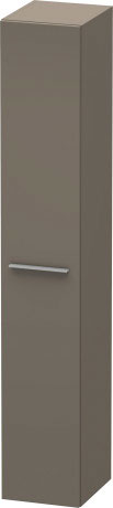 Duravit X-Large 69" x 14" x 12" Flannel Gray Finish Tall Cabinet (XL1135R9090)