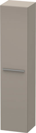 Duravit X-Large 69" x 14" x 16" Basalt Finish Tall Cabinet (XL1136L4343)
