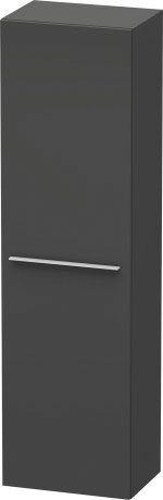 Duravit X-Large 69" x 20" x 14" Graphite Finish Tall Cabinet (XL1137L4949)