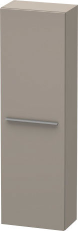 Duravit X-Large 52" x 9" x 16" Basalt Finish Semi-Tall Cabinet (XL1152R4343)