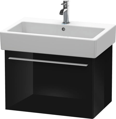 Duravit X-Large 26" x 18" x 17" Black Finish Wall-Mounted Vanity Unit (XL604204040)