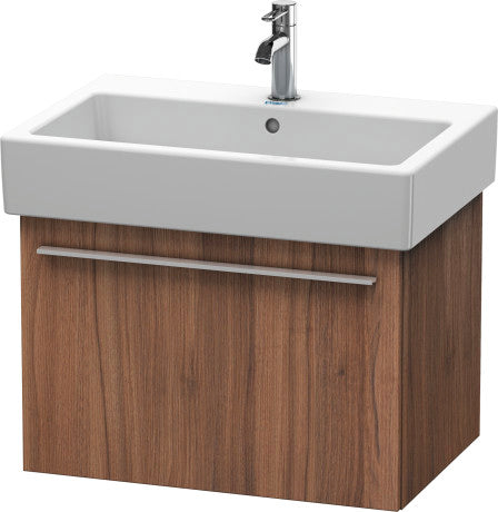 Duravit X-Large 26" x 18" x 17" Walnut Finish Wall-Mounted Vanity Unit (XL604207979)