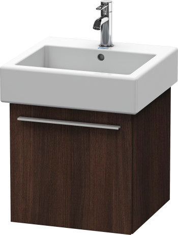 Duravit X-Large 18" x 18" x 17" Chestnut Dark Finish Wall-Mounted Vanity Unit (XL604305353)