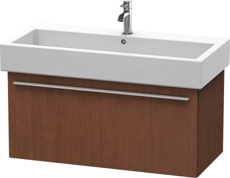 Duravit X-Large 30" x 18" x 17" American Walnut Finish Wall-Mounted Vanity Unit (XL604501313)