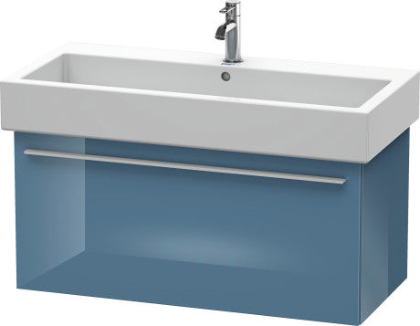 Duravit X-Large 30" x 18" x 17" Stone Blue Finish Wall-Mounted Vanity Unit (XL604504747)
