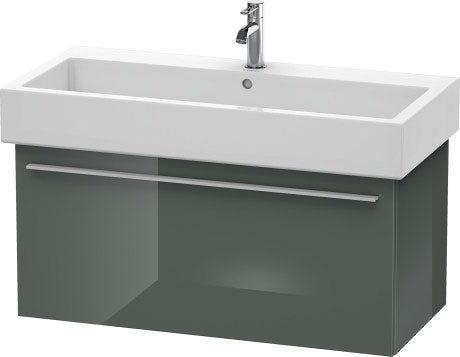 Duravit X-Large 37" x 18" x 17" Dolomite Gray Finish Wall-Mounted Vanity Unit (XL604603838)