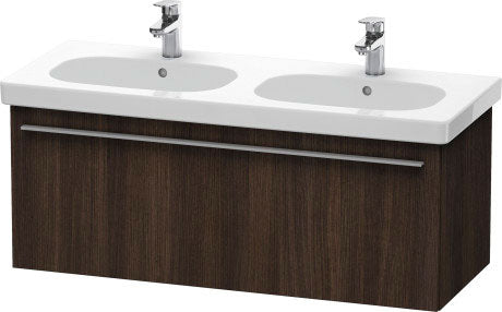 Duravit X-Large 45" x 18" x 18" Chestnut Dark Finish Wall-Mounted Vanity Unit (XL605005353)