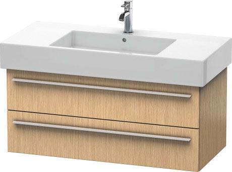 Duravit X-Large 39" x 18" x 18" Brushed Oak Finish Wall-Mounted Vanity Unit (XL635301212)
