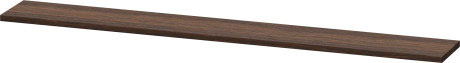 Duravit X-Large 24" Walnut Brushed Finish Wall Shelf (XL791206969)