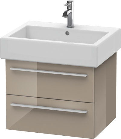 Duravit X-Large 22" x 18" x 17" Cappuccino Finish Wall-Mounted Vanity Unit (XL634408686)