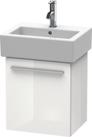 Duravit X-Large 16" x 17" x 13" Cashmere Oak Finish One Door Wall-Mounted Vanity Unit (XL6209L1111)