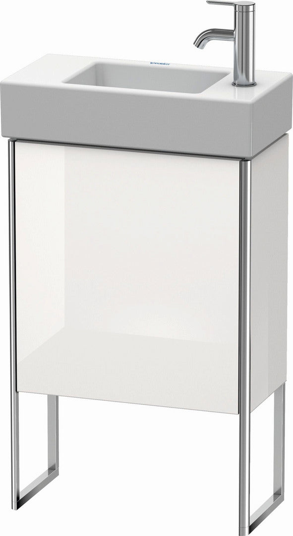 Duravit XSquare 19" White High Gloss One Door Floorstanding Vanity Unit (XS4471L8585)