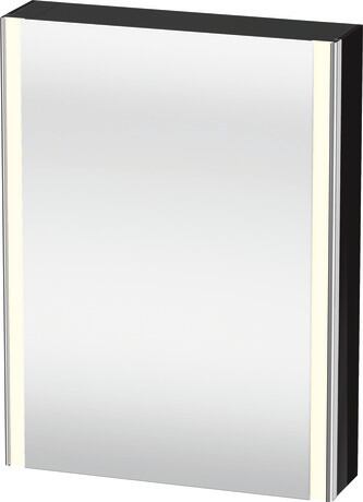 Duravit XSquare 24" Black Mirror Cabinet With Lighting (XS7111R4040)