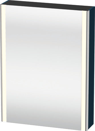 Duravit XSquare 24" Midnight Blue Mirror Cabinet With Lighting (XS7111R9898)