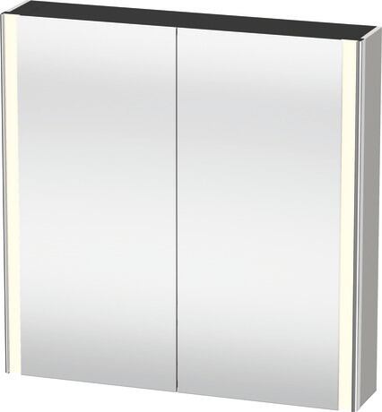 Duravit XSquare 31" Concrete Gray Mirror Cabinet With Lighting (XS711200707)