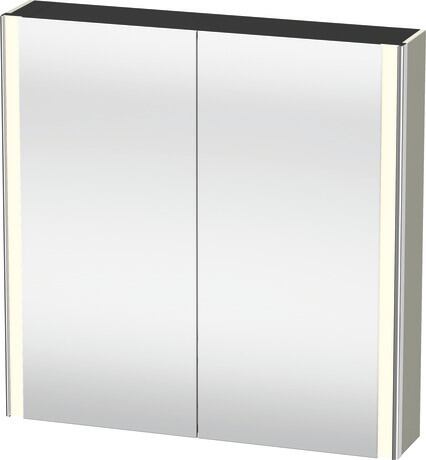 Duravit XSquare 31" Taupe Mirror Cabinet With Lighting (XS711206060)