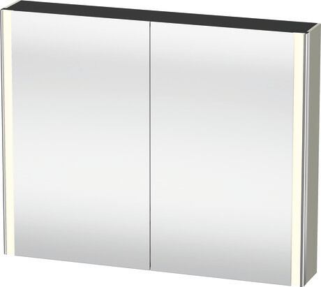 Duravit XSquare 39" Taupe Mirror Cabinet With Lighting (XS711306060)