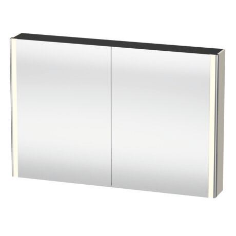 Duravit XSquare 47" Taupe Mirror Cabinet With Lighting (XS711409191)