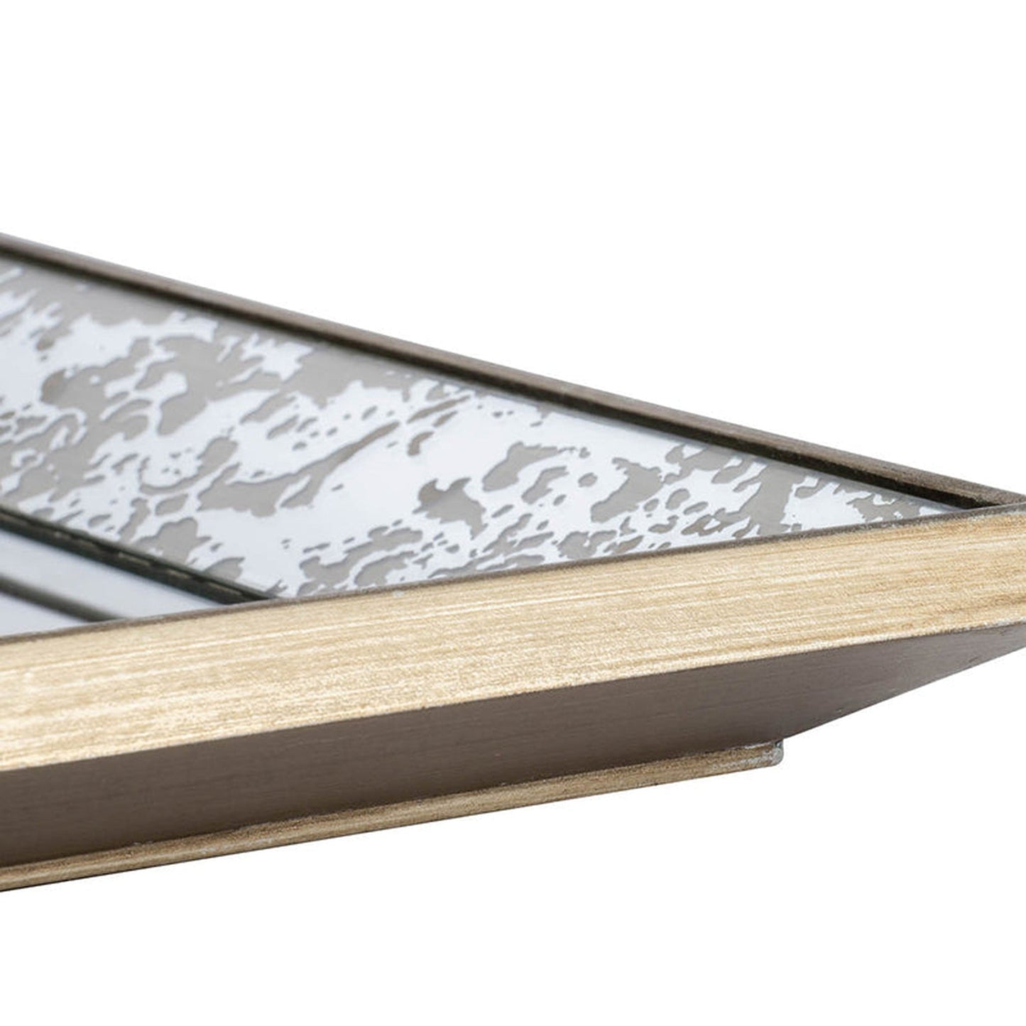 A&B Home Dorthea 10" x 12" Bundle of 96 Rectangular Shaped Accent Wood Frame Wall-Mounted Mirror