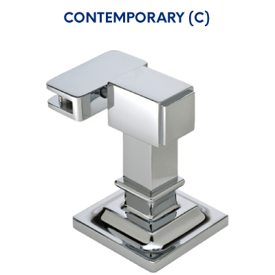 Afina Radiance Frameless 30" x 36" Rectangular Polished Radius Edge Mirror With Polished Nickel Decorative Tilt Bracket