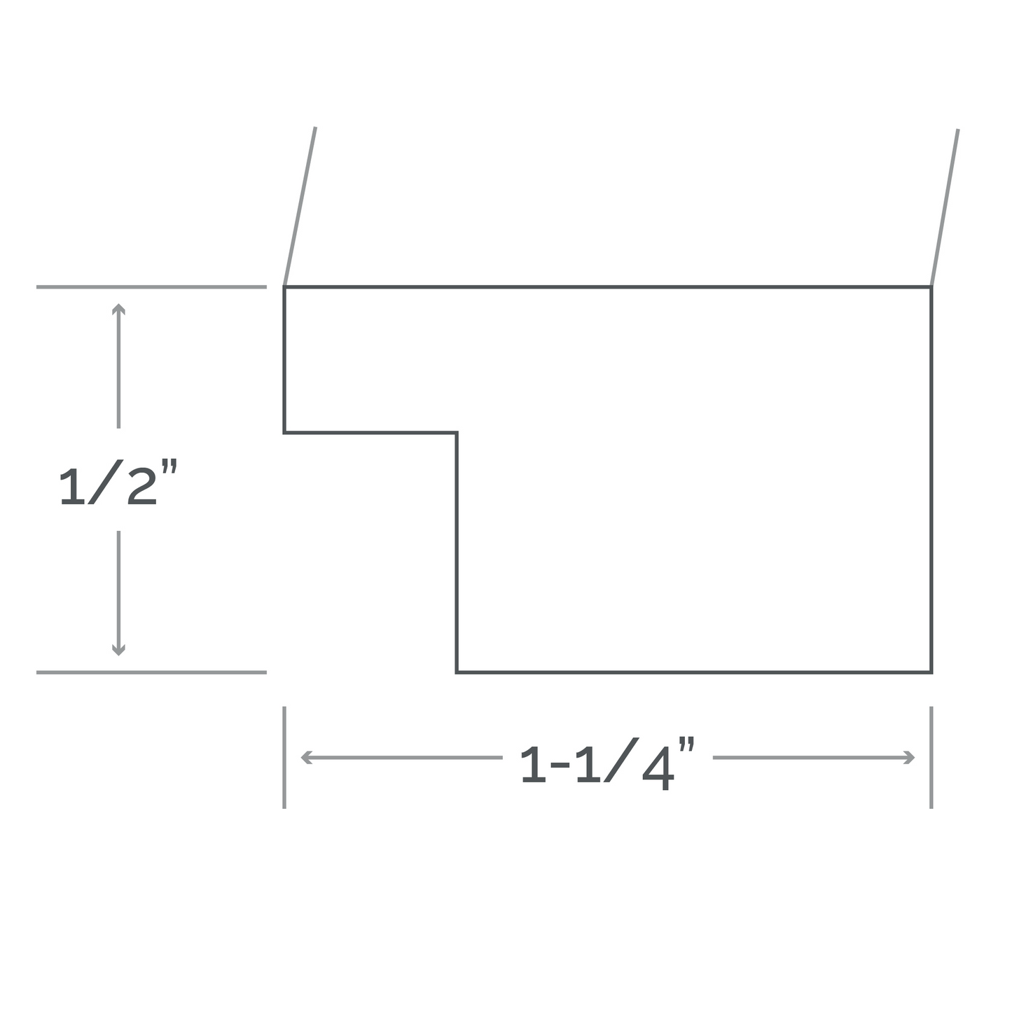 Afina Signature 30" x 36" Soho Satin White Frame Mirror