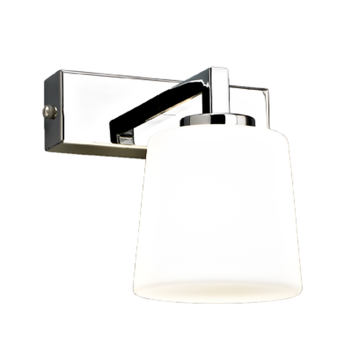 Afina Single Sconce With Opal Glass Shade