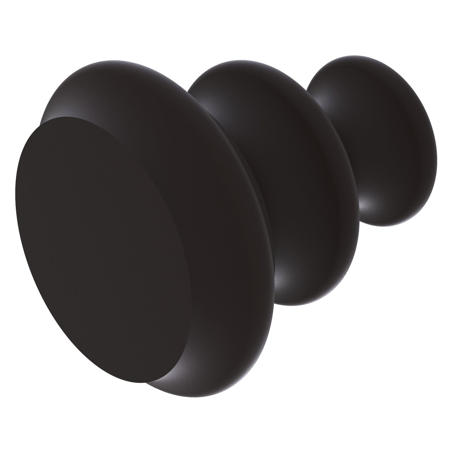 Allied Brass A-1 1" x 1" Oil Rubbed Bronze Solid Brass Designer Cabinet Knob