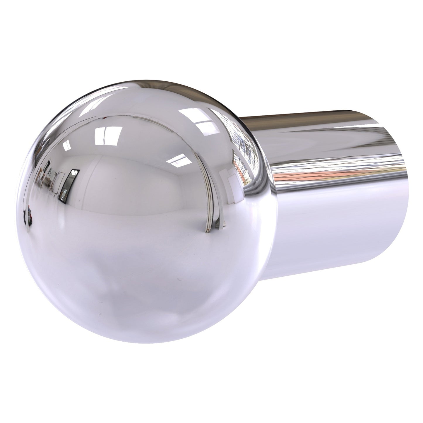 Allied Brass A-10 0.75" x 0.75" Polished Chrome Solid Brass Cabinet Knob